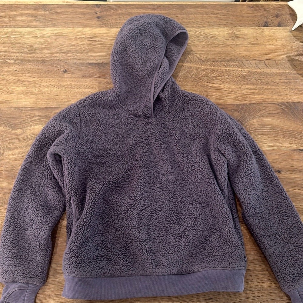 Athleta Girl, fleece hoodie, size L/12